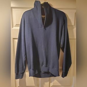 ORVIS blue sweater, small.